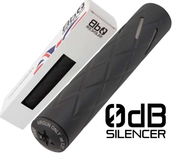 0dB Daystate Airgun Silencer 160S Black with 1/2" UNF .177/.22/.25