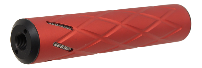 0dB Daystate Airgun Silencer 160S Red with 1/2" UNF .30