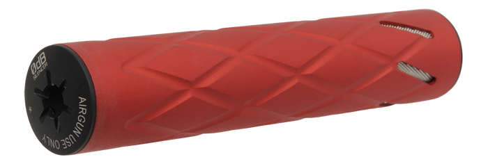 0dB Daystate Airgun Silencer 160S Red with 1/2" UNF .30