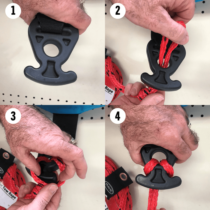 RAVE Sports Tow Rope 1-Section 2-Rider Tow Rope