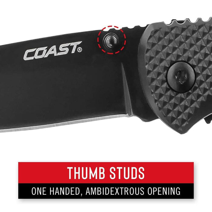 Coast LX315 Liner Lock Folding Knife - Blister