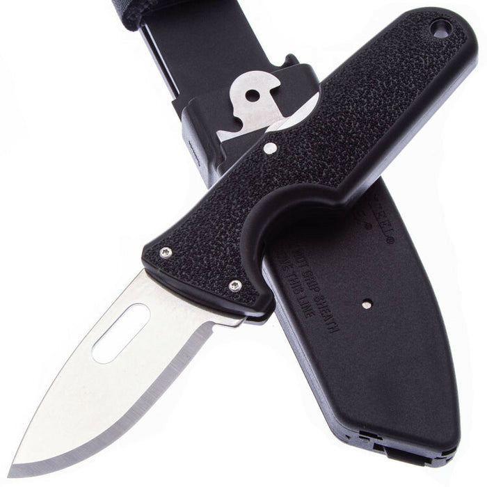 Cold Steel Click-N-Cut Exchangeable Blade Knife w-Satin Finish Blade