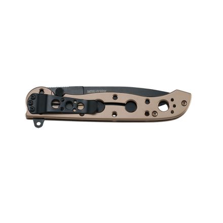 CRKT M16-03BK Spear Point Bronze Stainless Steel Handle w/Black Oxide Blade Finish