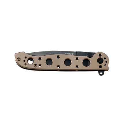 CRKT M16-03BK Spear Point Bronze Stainless Steel Handle w/Black Oxide Blade Finish