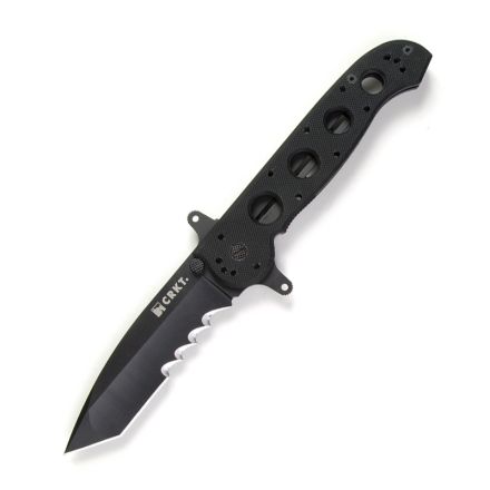 CRKT M16-14SFG Large Tanto Special Forces G10 w/Veff Serrated Black Titanium Nitride Coated Blade