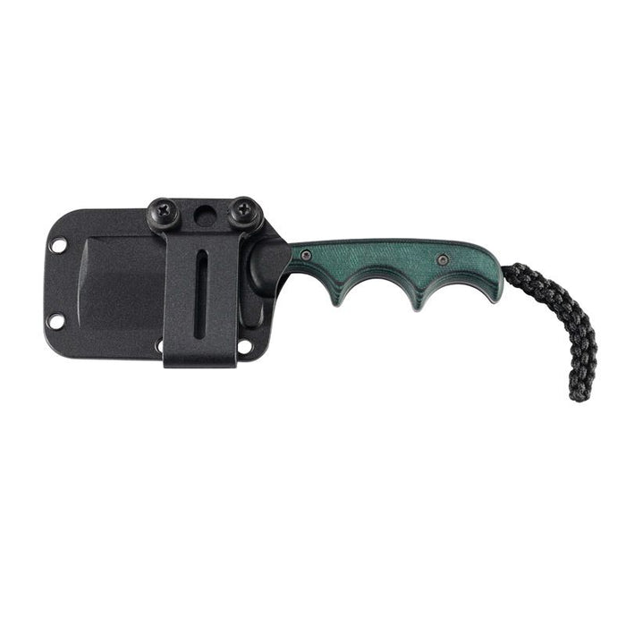 CRKT Minimalist Cleaver Neck & belt Knife w/Bead Blast Blade