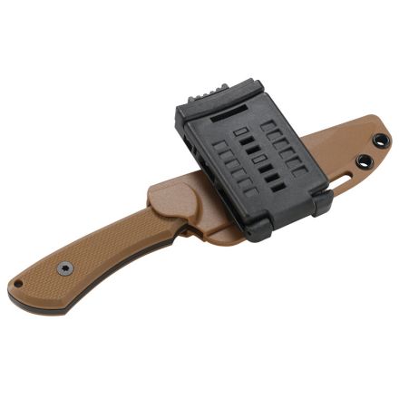 CRKT Ramadi Coyote Brown G10 Handles w/Black Powder Coating