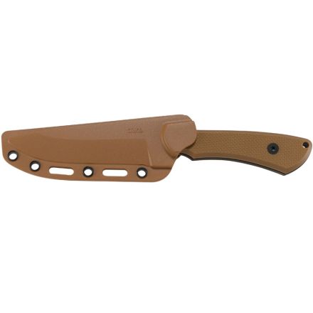 CRKT Ramadi Coyote Brown G10 Handles w/Black Powder Coating