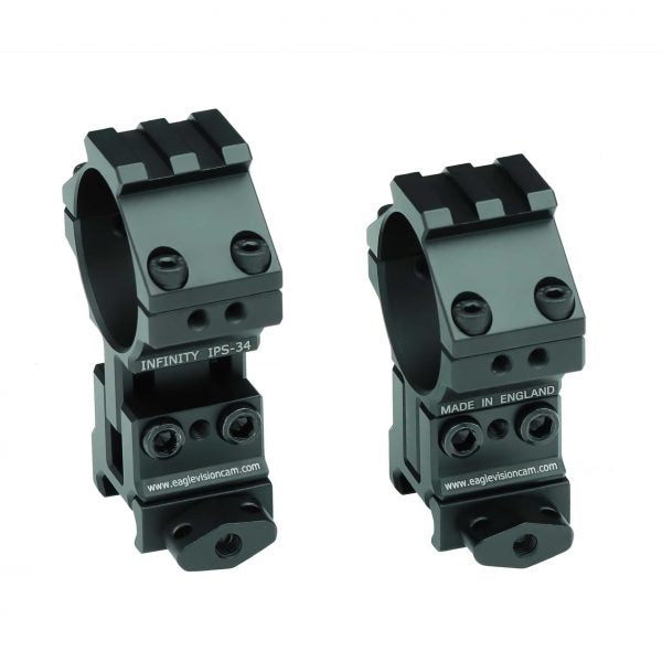 Eagle Vision Infinity Elevation Ajustable Scope Mount 34mm Ring Picatinny IPS-34