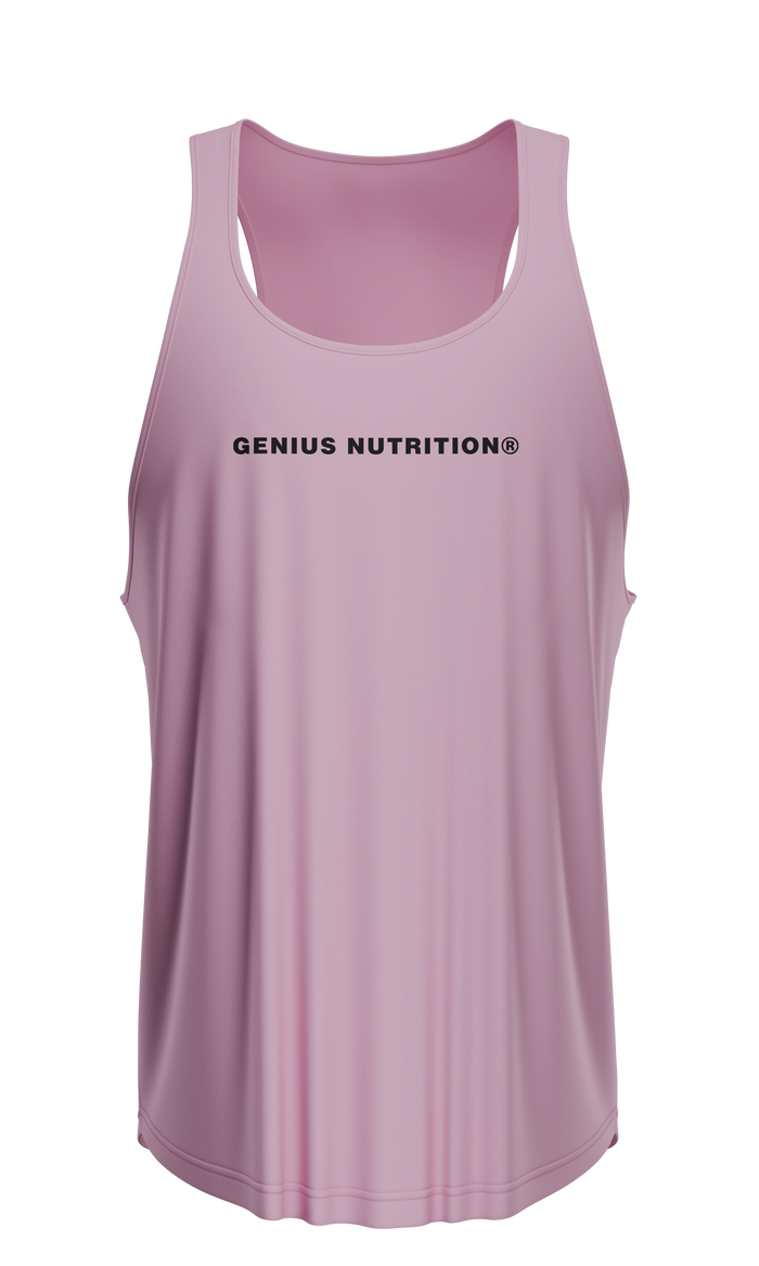 GN® GYM TANK TOP Pink - Made from a premium blend of cotton and spandex, this tank top provides ultimate comfort and is easy to pair with any sports gear.