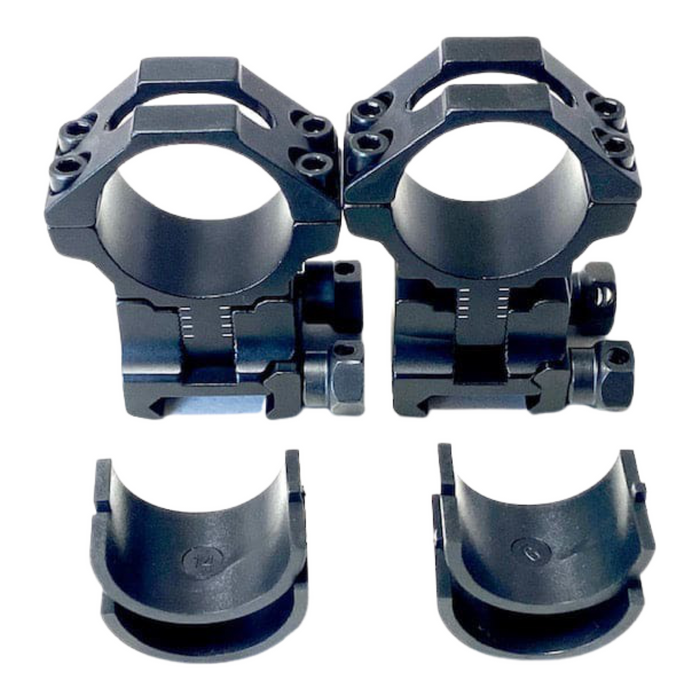 Height adjustable scope mount set  25/30mm scope tubes