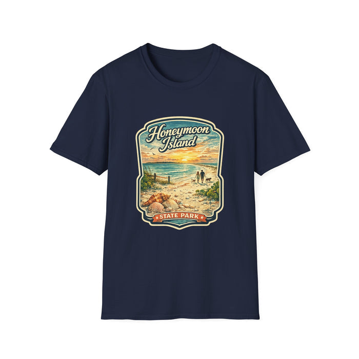 Honeymoon Island- Retro Tee