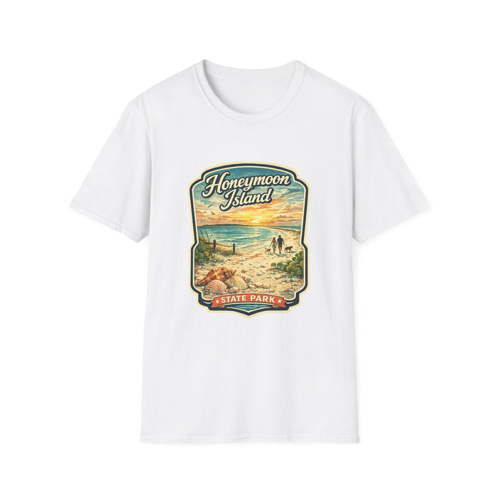 Honeymoon Island- Retro Tee