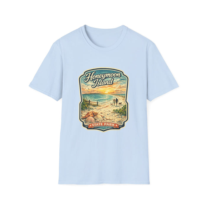 Honeymoon Island- Retro Tee