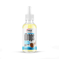 iDROPS 30ml Genius Nutrition Wild Coconut - Zero calorie sweetener, stable at high temperatures, ideal for cooking and baking, that does not affect blood sugar levels, suitable for individuals with insulin sensitivity.