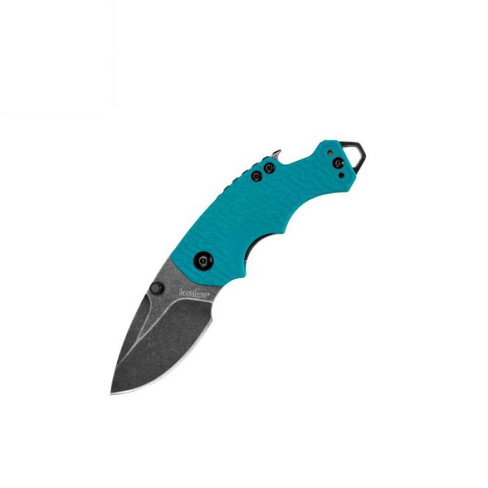 Kershaw Shuffle Teal Handle w/BlackWash Blade Finish