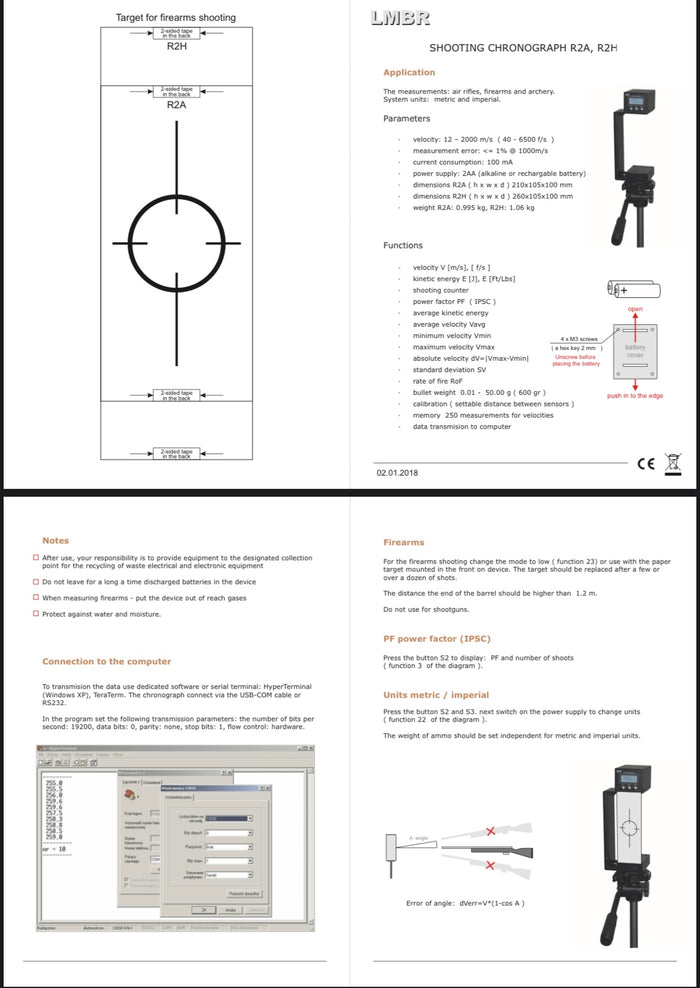 LMBR R2a Bluetooth chronograph