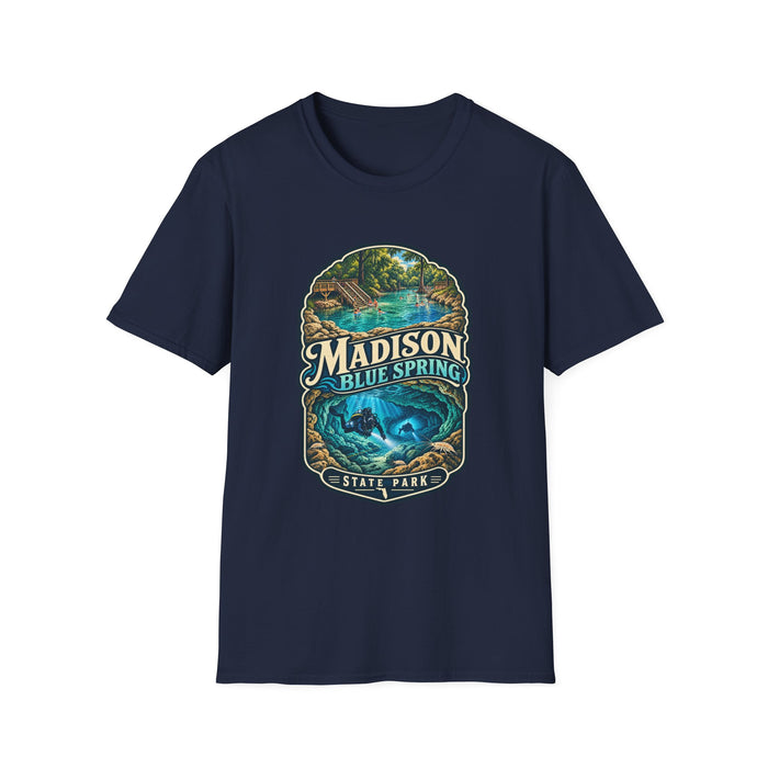 Madison Blue Spring- Retro Tee