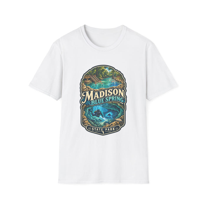 Madison Blue Spring- Retro Tee