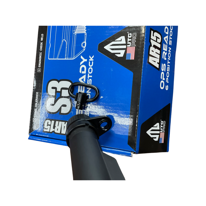 Qd swivel stud & plate