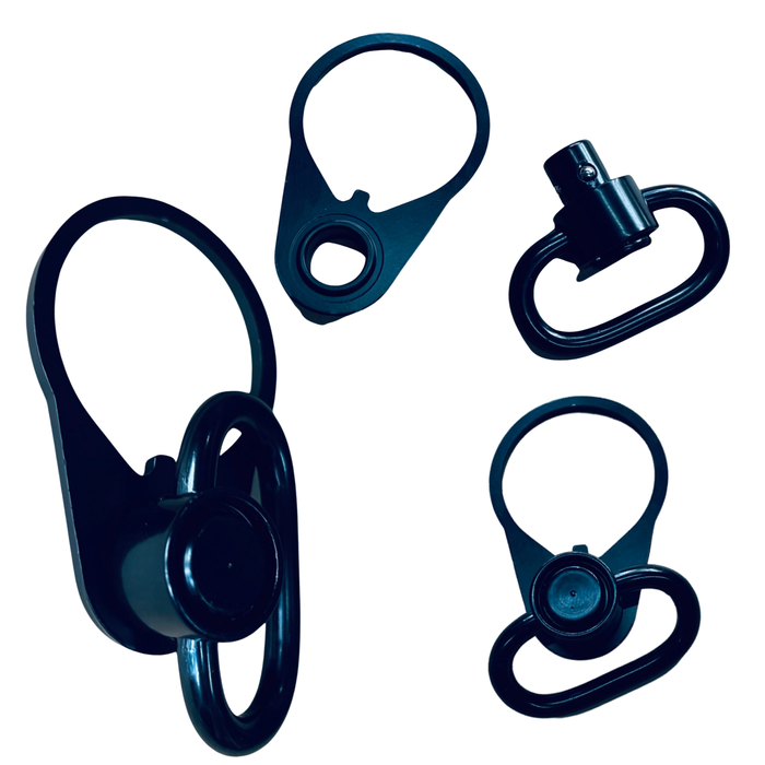 Qd swivel stud & plate