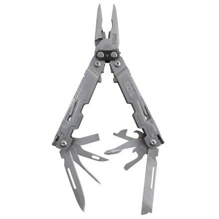 SOG PowerAccess Bead Blast Finish w/Pocket Clip