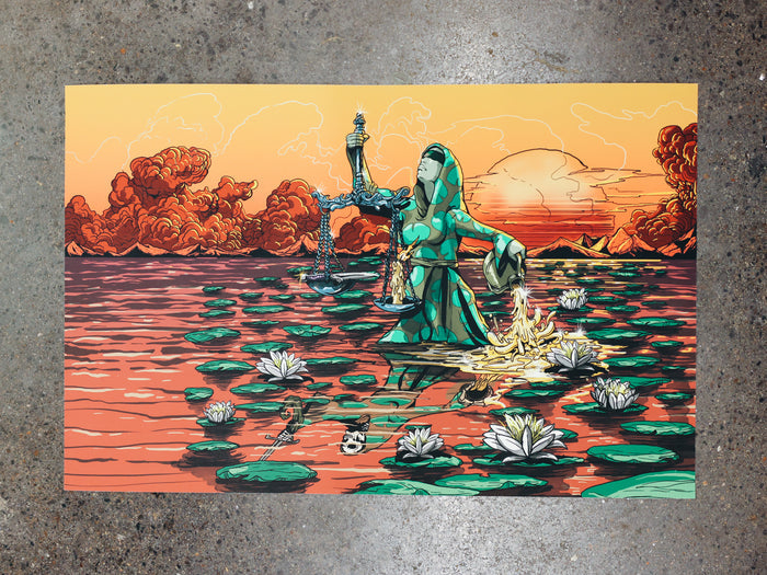 Somewhere Equidistant Print