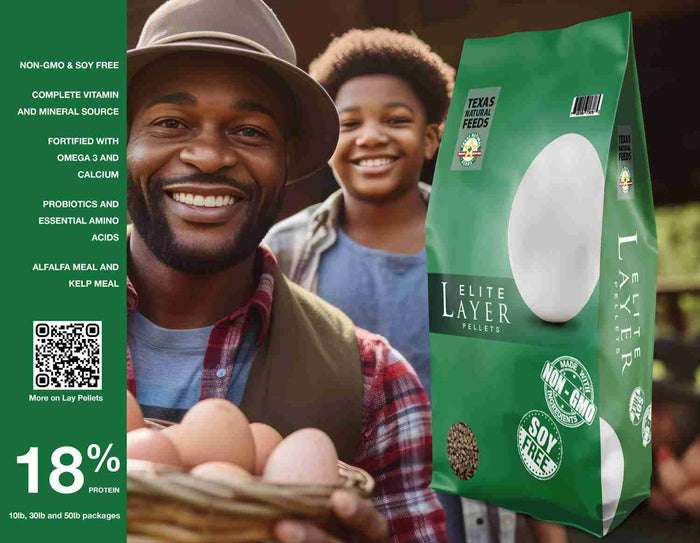 Texas Natural Feeds Elite Layer Pellets