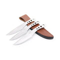 UNITED CUTLERY GIL HIBBEN LARGE TRIPLE SET THROWING KNIVES BLADE
