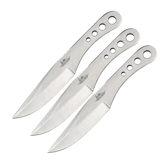 UNITED CUTLERY GIL HIBBEN LARGE TRIPLE SET THROWING KNIVES BLADE