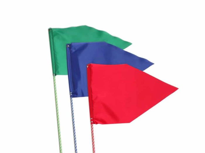 U.S. Whip 60" (152cm) Flag Whip, 10" Rubber Golf Grip Handle