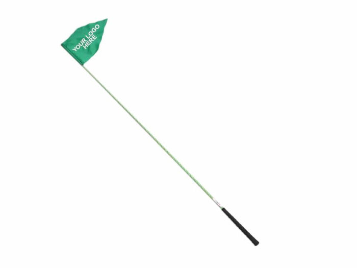 U.S. Whip 60" (152cm) Flag Whip, 10" Rubber Golf Grip Handle