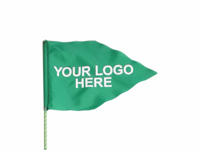 U.S. Whip 60" (152cm) Flag Whip, 10" Rubber Golf Grip Handle