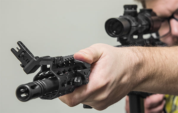 UTG Angled Index Mount, Keymod, Matte Black