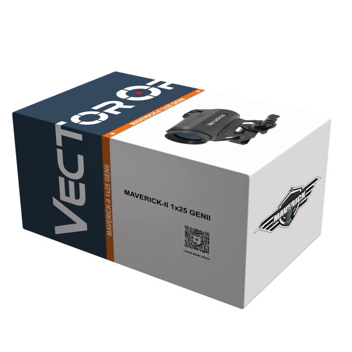 Vector optics Maverick-II 1x25 GenII Red Dot Sight Motion Sensor