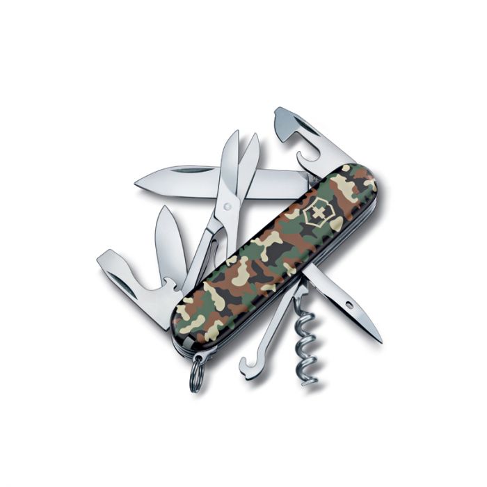 Victorinox Climber Black/Green Camouflage 91mm