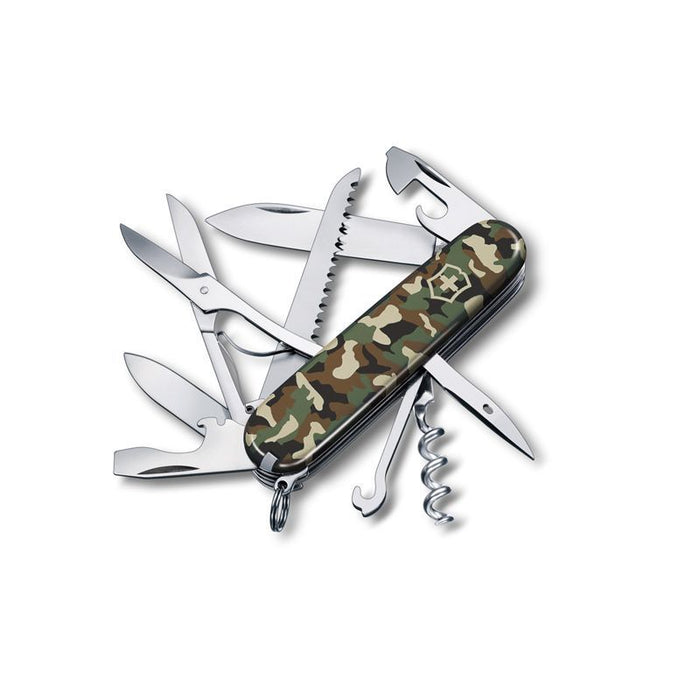 Victorinox Huntsman Black/Green Camouflage 91mm - Blister