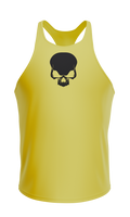 WARCRY® GYM TANK TOP Yellow - Made from a premium blend of cotton and spandex, this tank top provides ultimate comfort and is easy to pair with any sports gear.