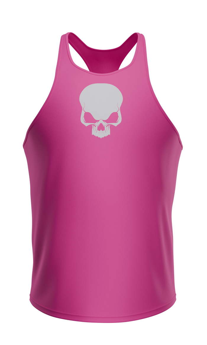 WARCRY® GYM TANK TOP Pink - Made from a premium blend of cotton and spandex, this tank top provides ultimate comfort and is easy to pair with any sports gear.